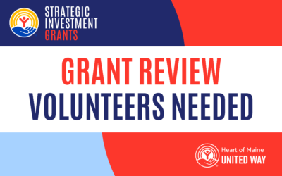 Volunteers Needed for Strategic Investment Grant Review